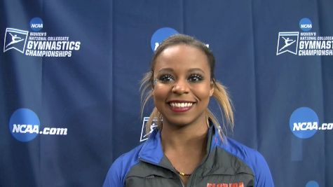 Kennedy Baker On Competing In Her Hometown For Her Grandma & Adoring Fans - NCAAs Semifinals 2016