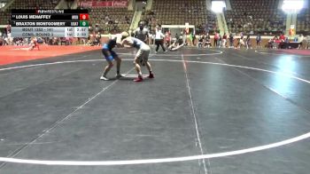 141 lbs Cons. Round 3 - Braxton Montgomery, Unattached vs Louis MeHaffey, Montreat College