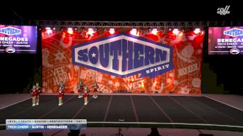 Tech Cheer - Austin - Renegades [2026 L1 Youth - Novice - Restrictions Day 1] 2026 Southern Nationals by Cheer Power