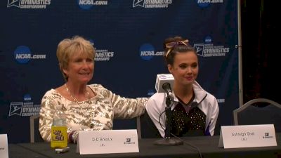 Ashleigh Gnat On Imagining NCAA Trophy In LSU's Hands, Super Six Redemption - NCAAs Semifinals 2016
