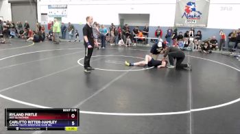 149 lbs Cons. Round 2 - Carlitto Ritter-Hamley, Juneau Youth Wrestling Club Inc. vs Ryland Pirtle, Mat-Su Matmen