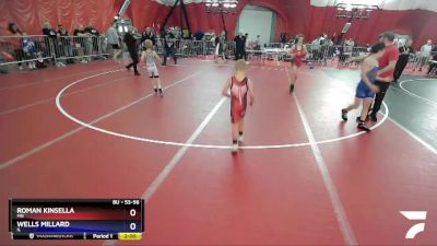 53-56 lbs Round 3 - Roman Kinsella, MN vs Wells Millard, IL