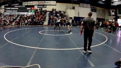 285 lbs Quarterfinal - Joshua Gaye, Upper Iowa vs Luke Tweeton, UMary