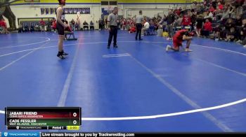 JV-25 lbs Round 1 - Jabari Friend, Cedar Rapids Washington vs Cade Fessler, West Delaware, Manchester