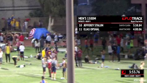 Men's 1500m, Heat 10