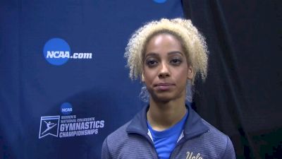 Danusia Francis On Beam Title And Returning To Super Six As A Senior - NCAAs Semifinals 2016
