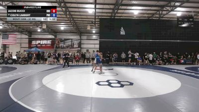 57 kg Cons. Rd Of 32 - Jacob Bucci, Southeastern Wrestling Club vs Colyn Limbert, Pittsburgh Wrestling Club