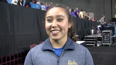 Katelyn Ohashi On Qualifying To Super 6, The Transition To UCLA, & Doing Her Own Laundry - NCAAs Semifinals 2016