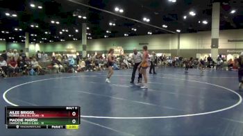 135 lbs Round 2 (16 Team) - Maddie Marsh, Charlie`s Angels-IL Blk vs Ailee Briggs,, Florida Girls All Stars