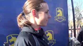 Molly Huddle happy with win, not so much with windy conditions and slower time