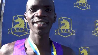 Stephen Sambu thinks Bernard Lagat can run under 27:50 in 10k