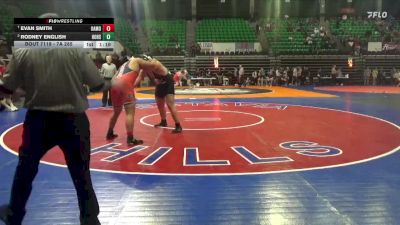 7A 285 lbs Quarterfinal - Evan Smith, Oak Mountain vs Rodney English, Hoover