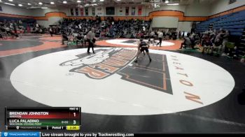 125 lbs Cons. Round 3 - Luca Paladino, Wisconsin-Stevens Point vs Brendan Johnston, Wheaton