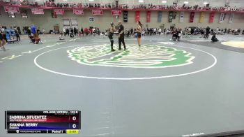 145 B Champ. Round 1 - Svanna Berry, Eureka vs Sabrina Sifuentez, Southern Oregon University