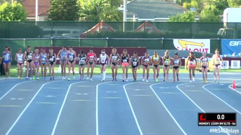Women's 1500m, Heat 1 - Invite Elite