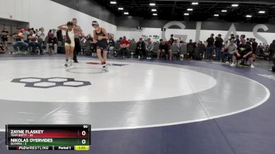 90 lbs Round 1 (6 Team) - Nikolas Oyervides, Olympia vs Zayne Flaskey, Team Batty