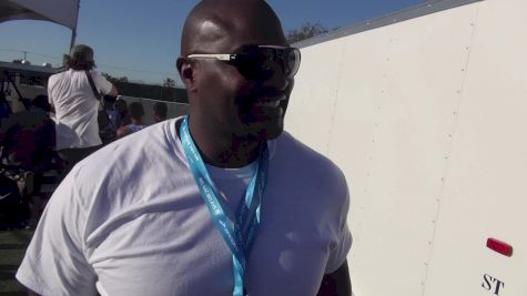 ESPN's Marcellus Wiley says no NFL player could compete with track stars