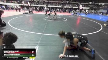 68 lbs Quarterfinal - Cohen Chalfant, Midlothian Miners vs Braylon Brinkley, Buckroe Sharks Wrestling Club