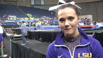 Ashleigh Gnat On The Highest Finish In LSU History & Creating An Unstoppable Environment - NCAAs Super Six 2016