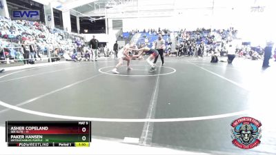 100 lbs Round 1 (4 Team) - Asher Copeland, SEK Elite vs Paker Hansen, Untouchables Purple