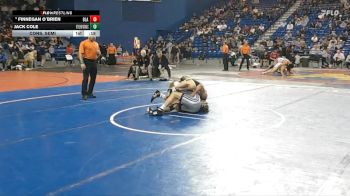 126 lbs Cons. Semi - Jack Cole, Bethlehem Catholic vs Finnegan O`Brien, Blair Academy