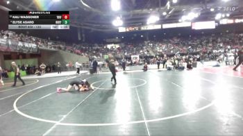 130 lbs Quarterfinal - Kali Waggoner, Tri-Valley vs Elyse Asaro, Rocky Mountain