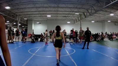 95 lbs Round 3 (6 Team) - Harper Boggs, Rattlers Siggy Style vs Gabriella Gauthier, Maryland Mana