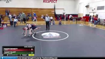 145 lbs Cons. Round 2 - Mason Bennett, Cheney vs Tommy Elliot, North Central