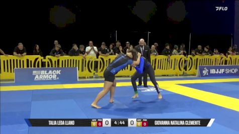 Giovanna Natalina Clemente vs Talia Leda Llano 2025 Pan IBJJF Jiu-Jitsu No-Gi Championship