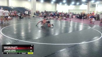 144 lbs Semis & 1st Wrestleback (8 Team) - Sawyer Pallett, Team Montana Laurel vs Landon Lewis, Celtic Wrestling Club