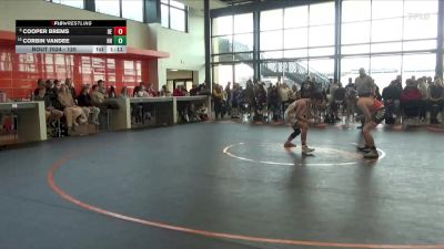 120 lbs Cons. Round 1 - Corbin VanDee, Hammerin Hawks vs Cooper Brems, DC Elite