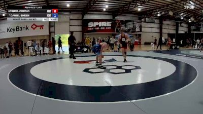 86 kg Cons. Round 5 - Joshua Cordio, Air Force Regional Training Center vs Daniel Sheen, XCalibur Athletics