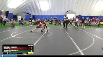 100 lbs Round 1 (10 Team) - Brycen Swiger, Medina vs Alex Daugherty, Bandits