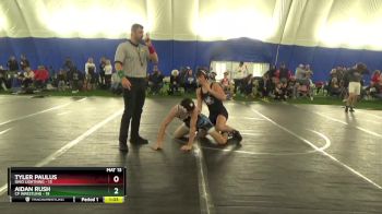 145 lbs Round 1 (8 Team) - Tyler Paulus, Ohio Lightning vs Aidan Rush, CP Wrestling