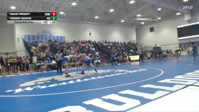 175 lbs Quarterfinal - Robert Martin, Vancleave High School vs Shaw Prewitt, Mississippi School For Math And Science (MSMS)