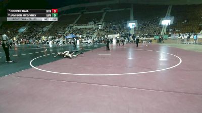 7A 132 lbs Semifinal - Cooper Hall, Dothan HS vs Jamison Mcgivney, Daphne