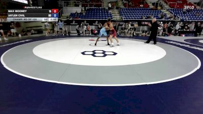 132 lbs Champ. Rd Of 128 - Max Mooney, VA vs Jaylen Civil, MO