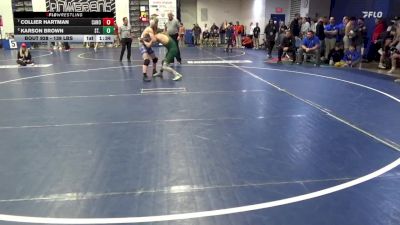 139 lbs Qtr-finals - Collier Hartman, Canon-McMillan vs Karson Brown, St. Edward-OH