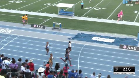 Youth Women's 200m Championship, Quarter-Finals 1 - Age 17-18