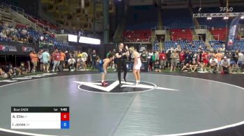 126 lbs Rnd Of 16 - Austin Ellis, Utah vs Isaiah Jones, Oklahoma