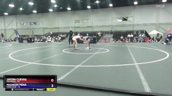 120 lbs Semis & 3rd Wb (16 Team) - Jaydin Cuevas, Colorado vs Madison Pena, Texas Blue