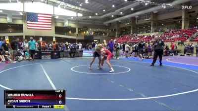 150 lbs Cons. Round 3 - Walker Howell, CO vs Aydan Groom, IA