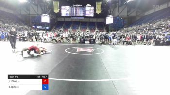 152 lbs Rnd Of 128 - Jahkari Clark, Iowa vs Trae Rios, Oklahoma