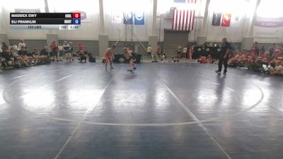 120 lbs Maddex Ewy, Oklahoma Blue vs Eli Franklin, Montana