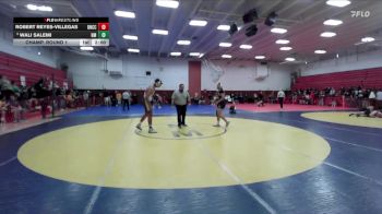 215 lbs Champ. Round 1 - Wali Salemi, Newark Memorial vs Robert Reyes-Villegas, Del Norte (Cresent City)