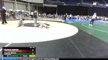 70 lbs Champ. Round 1 - Francis Osborn, Askeo International Mat Club vs Madox Bryan, Washington