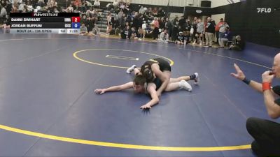 138 Open Champ. Round 1 - Danni Swihart, Iowa vs Jordan Buffum, Iowa Central Community College