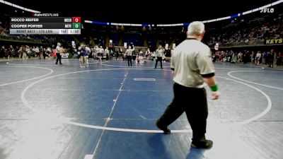 175 lbs Semifinal - Rocco Reifer, Moshannon Valley vs Cooper Porter, Meyersdale