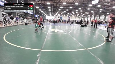 80 lbs Consi Of 8 #2 - Christopher Nemcovic, GA vs Kj Keith, SC