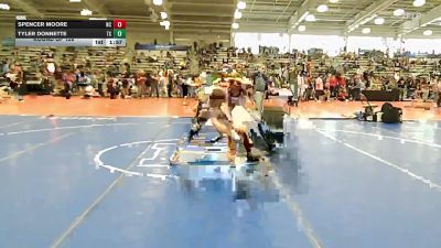 145 lbs Round Of 128 - Spencer Moore, NC vs Tyler Donnette, TX